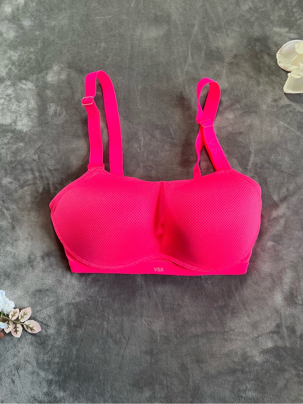 VSX Neon Pink Molded Cup Sports Bra